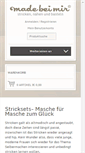 Mobile Screenshot of madebeimir.com